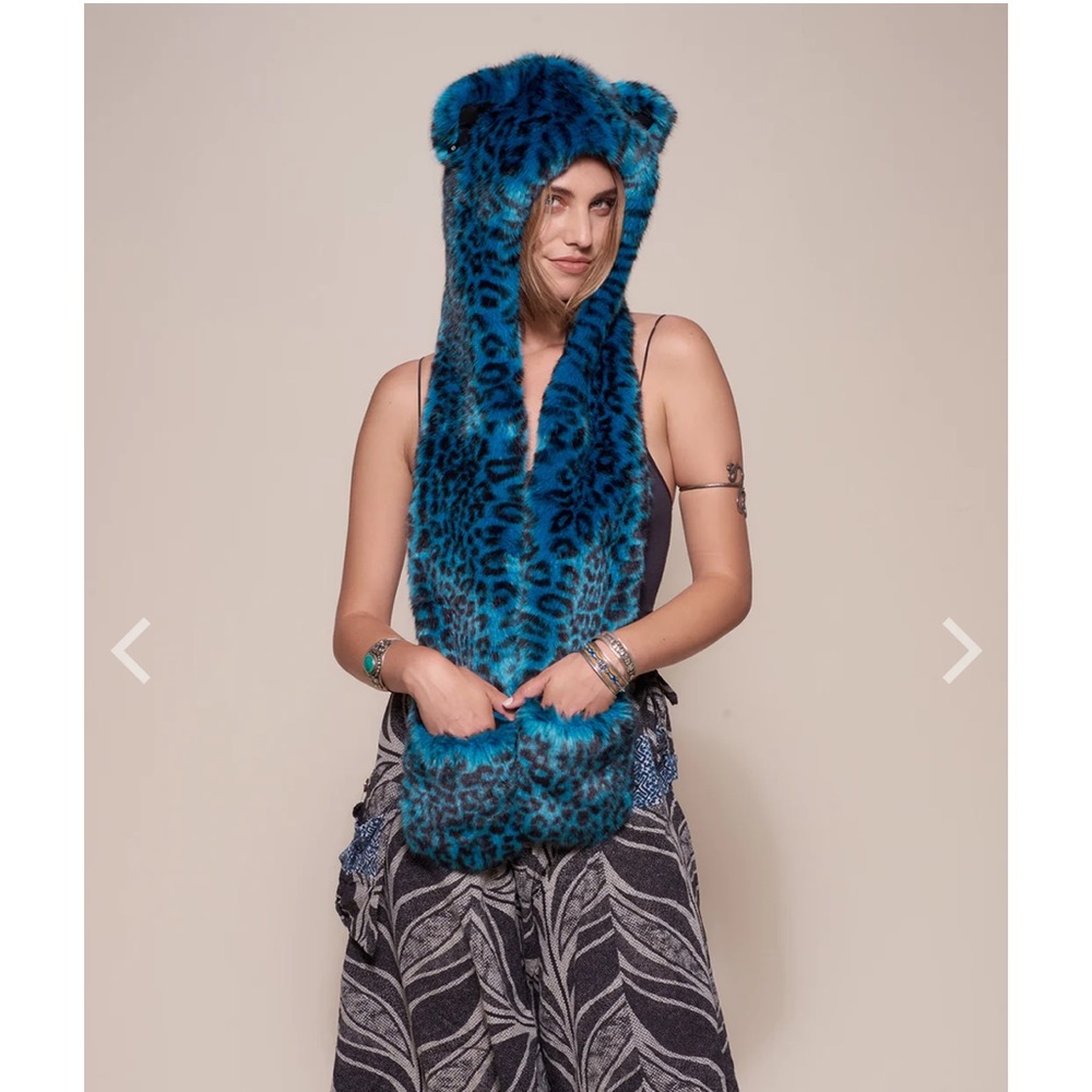 Ice Leopard SpiritHood